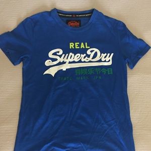 NWT Superdry royal blue T-shirt